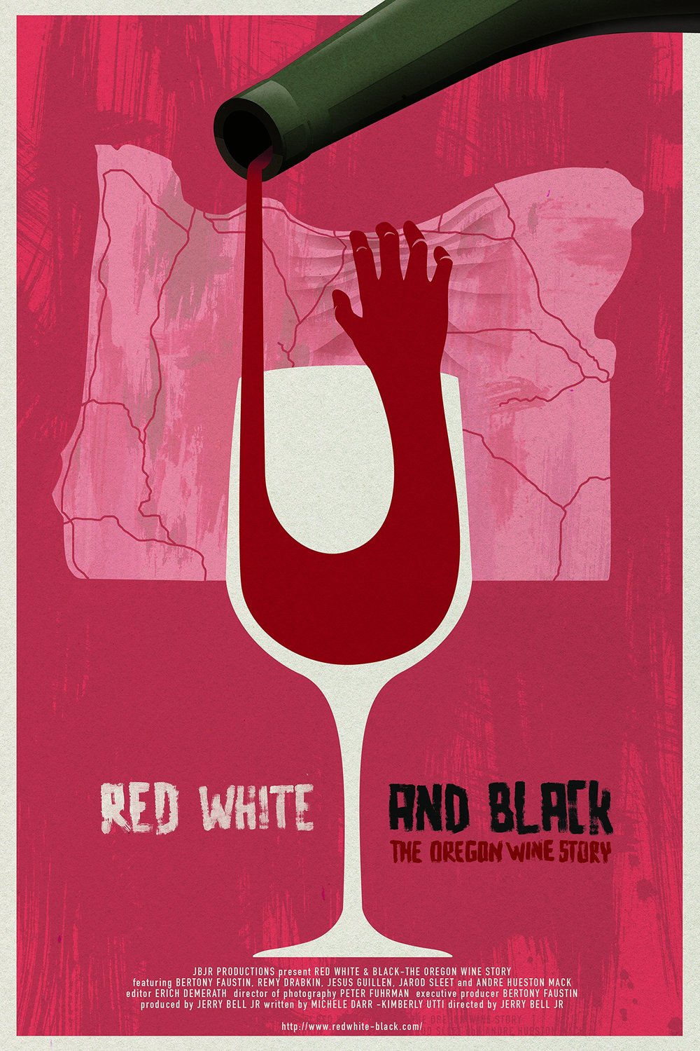 L'affiche du film Red White & Black: The Oregon Winemakers Story