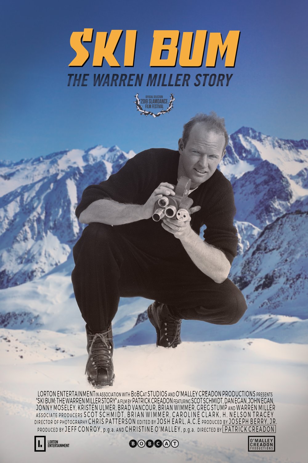 L'affiche du film Ski Bum: The Warren Miller Story