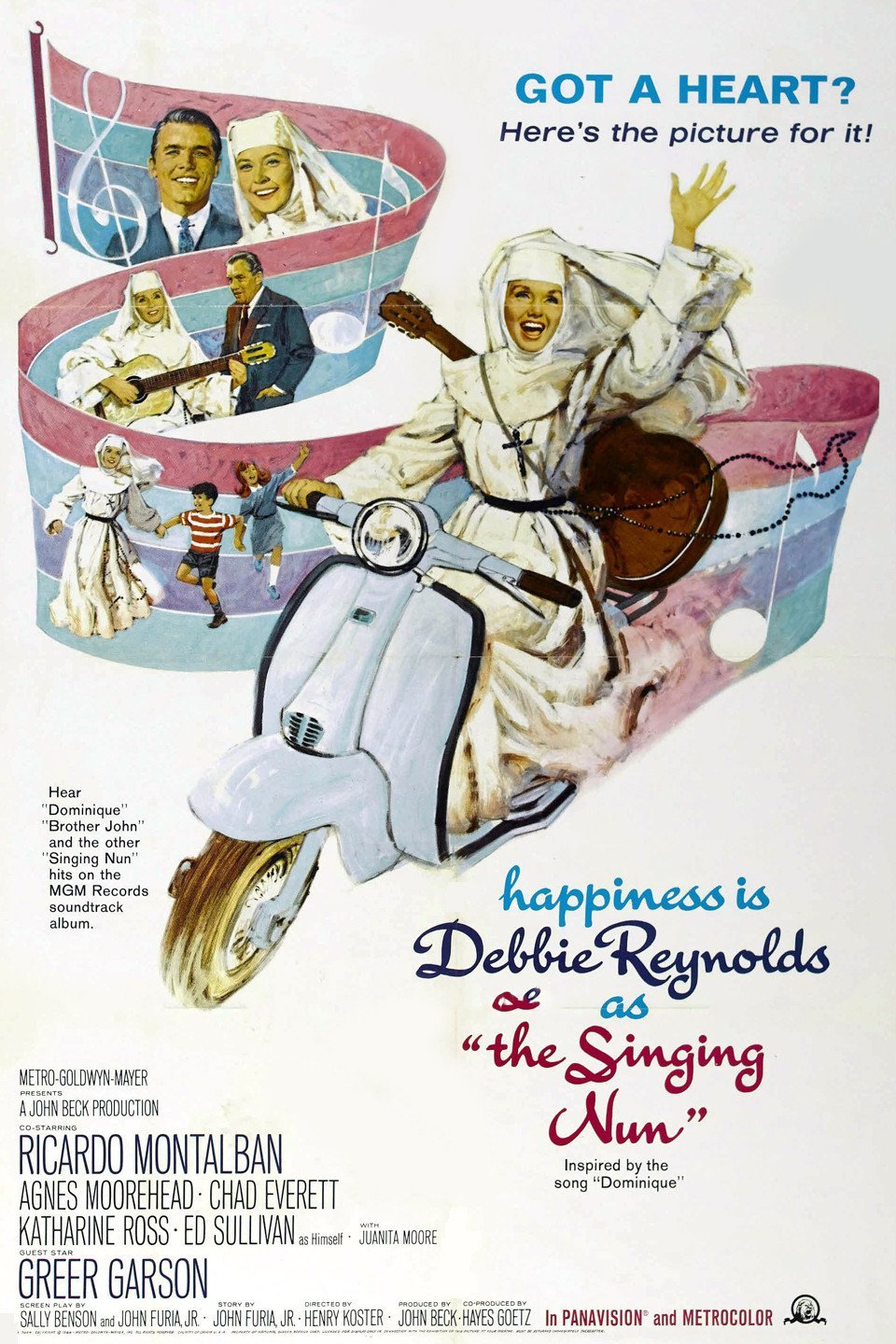 L'affiche du film The Singing Nun