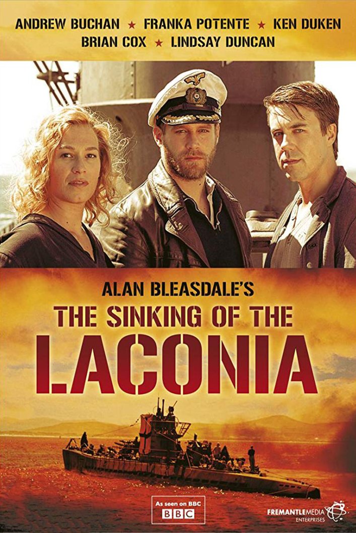 L'affiche du film The Sinking of the Laconia