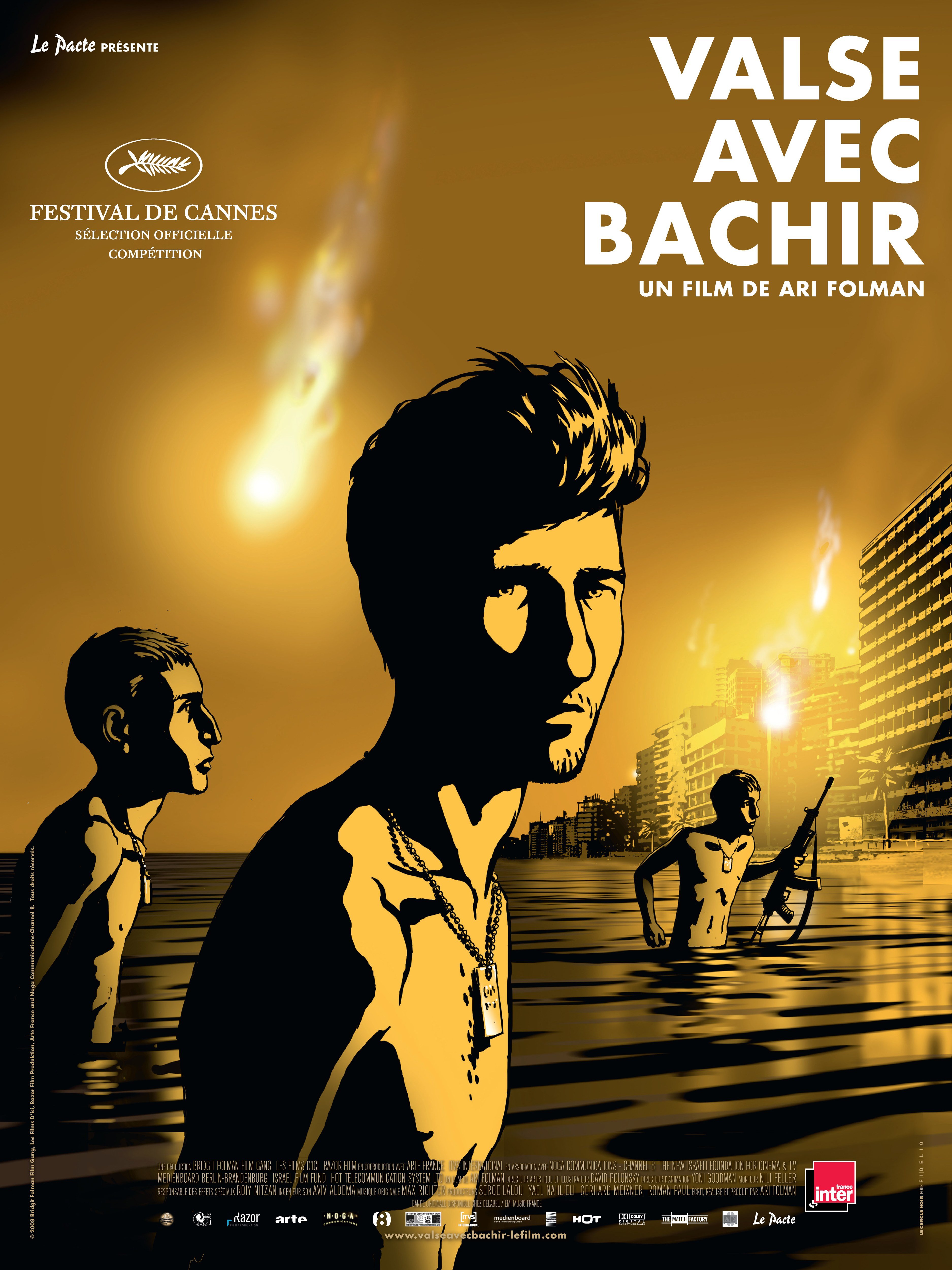 L'affiche du film Valse avec Bachir