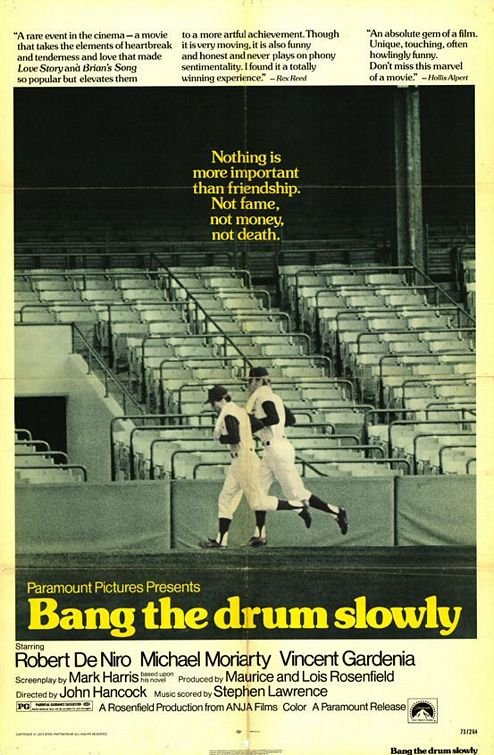 L'affiche du film Bang the Drum Slowly