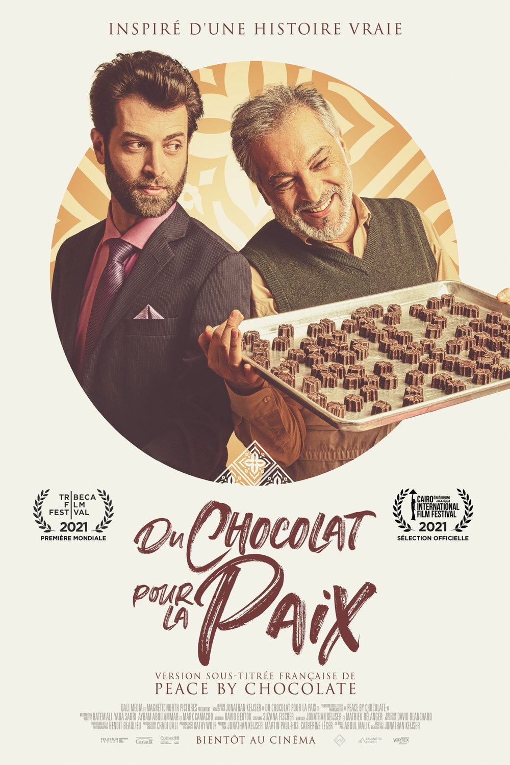 L'affiche du film Du chocolat pour la paix