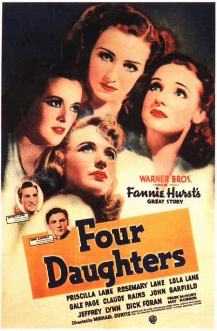 L'affiche du film Four Daughters