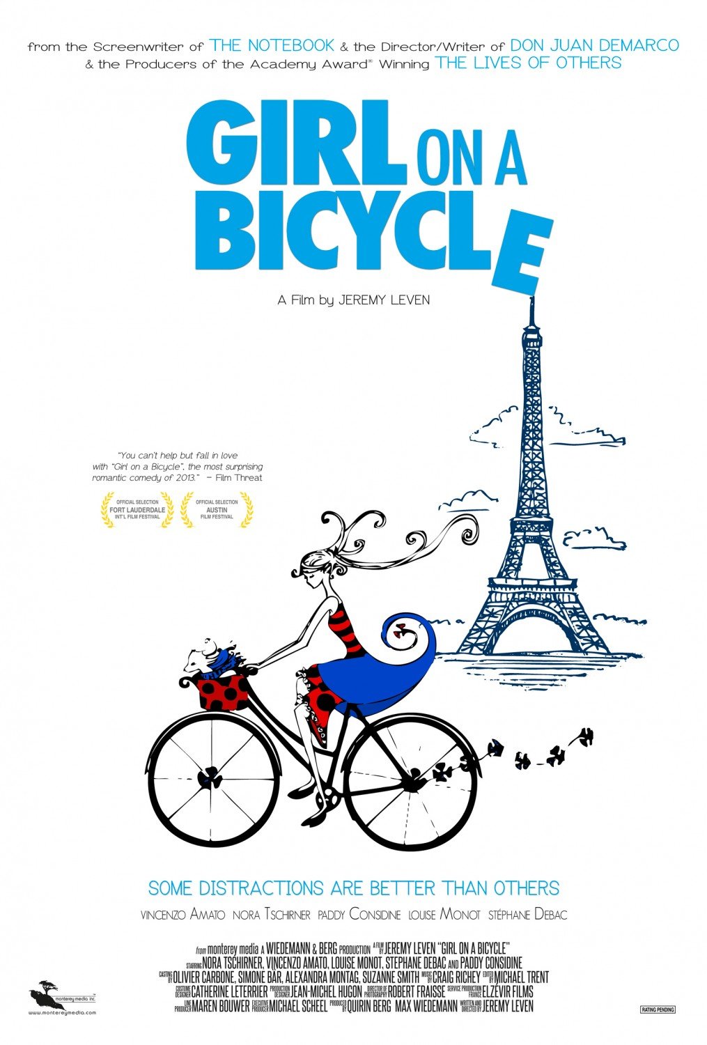 L'affiche du film Girl on a Bicycle