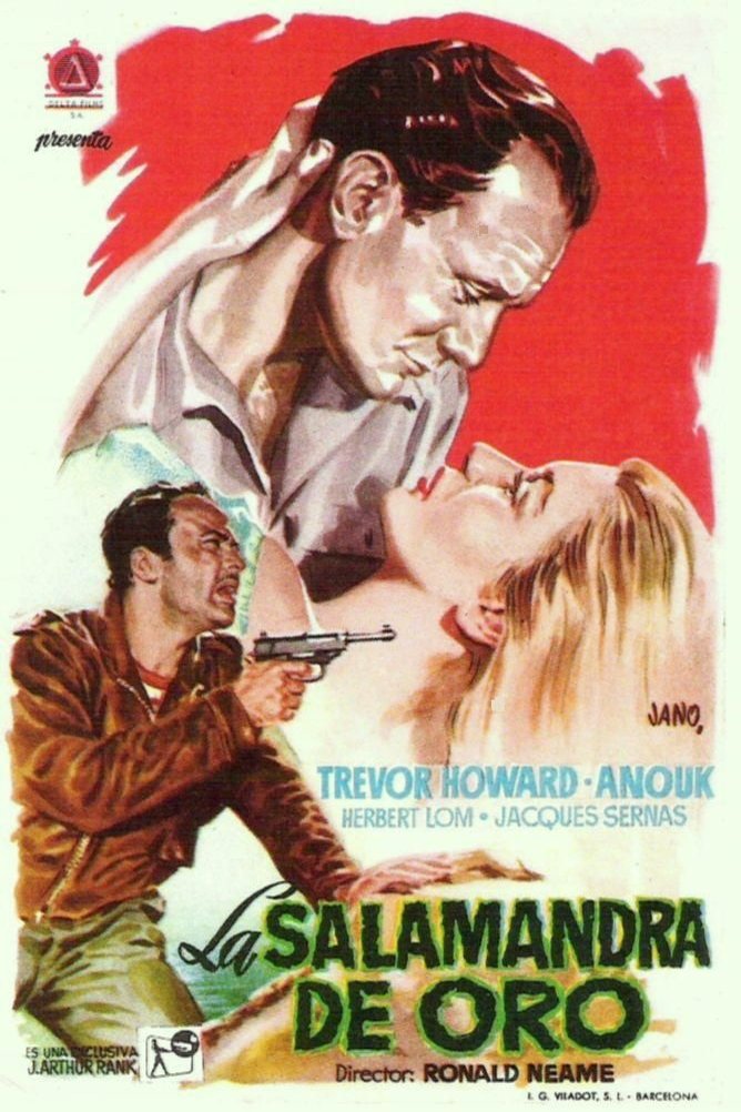 L'affiche du film Golden Salamander