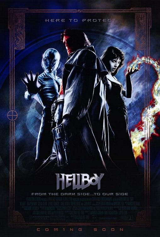 L'affiche du film Hellboy