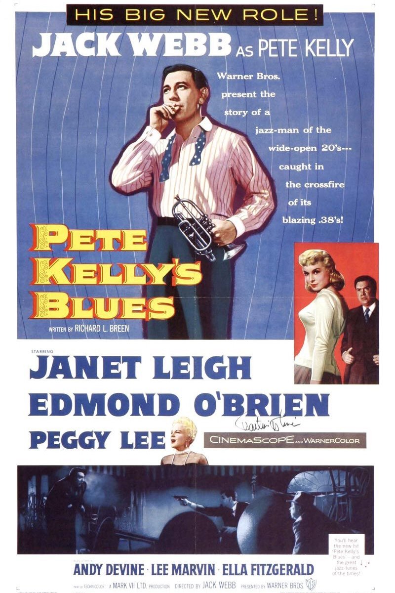 L'affiche du film Pete Kelly's Blues