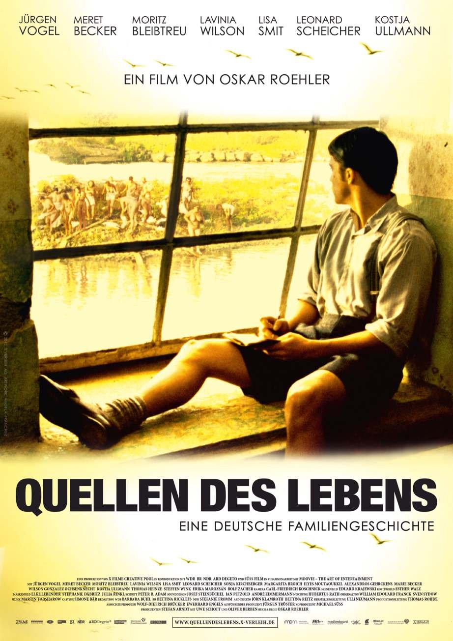 L'affiche originale du film Quellen des Lebens en allemand