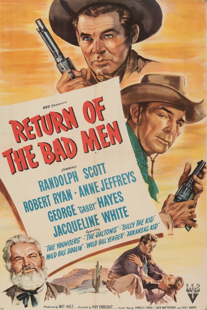 L'affiche du film Return of the Bad Men