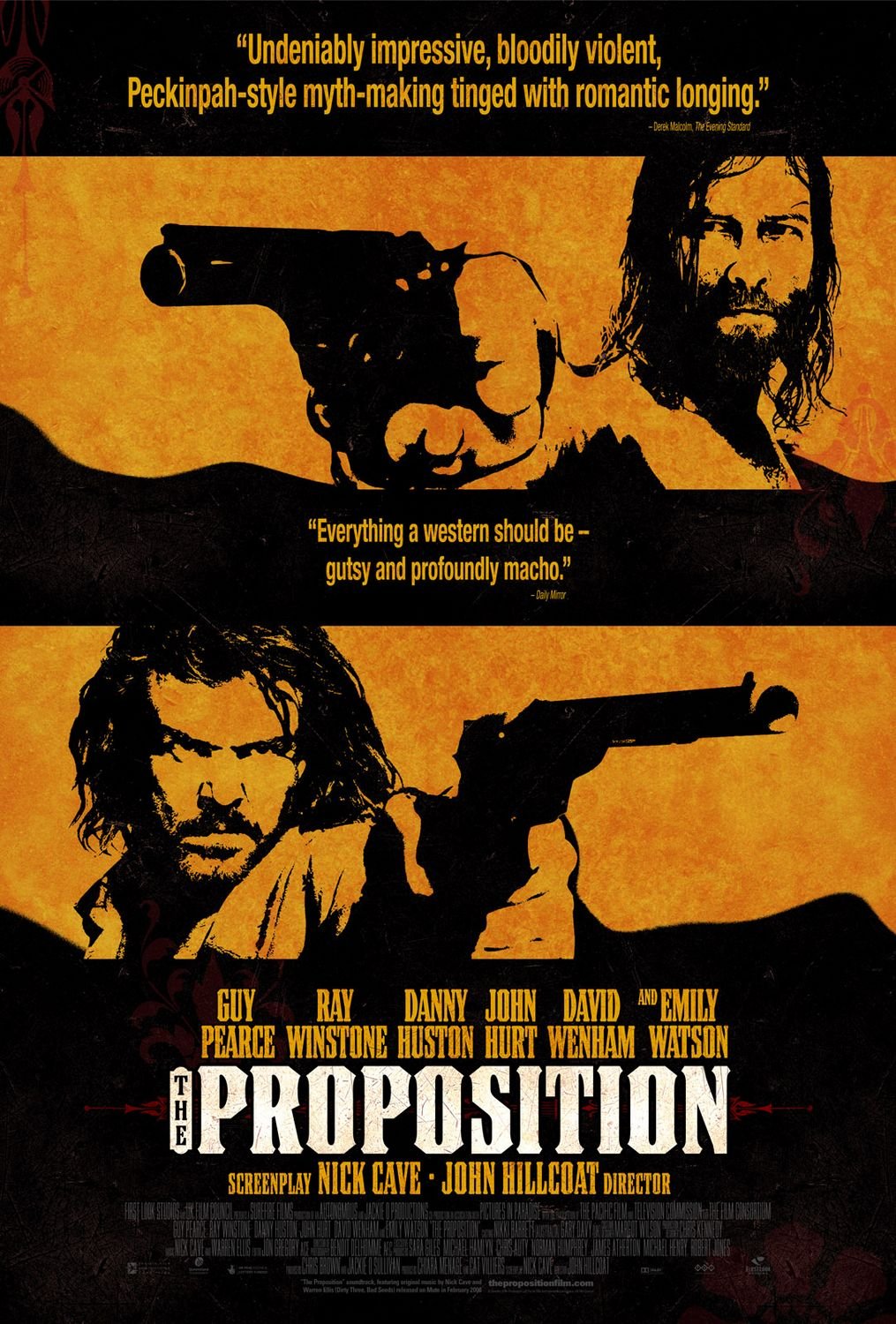L'affiche du film The Proposition