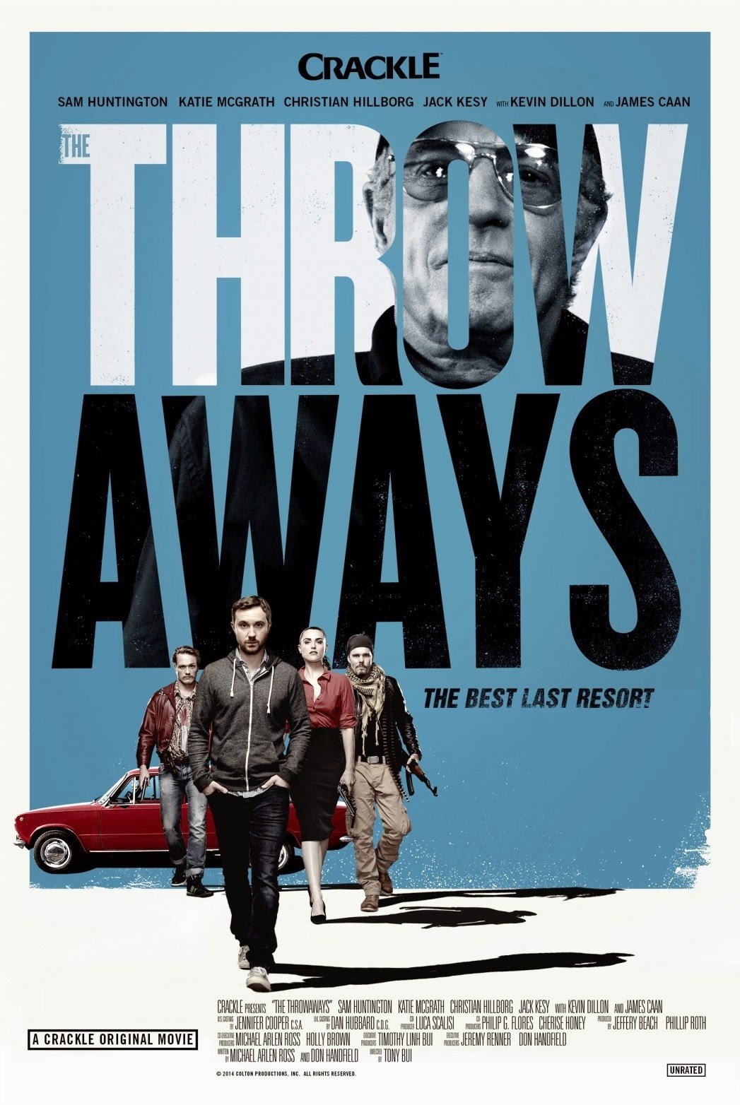 L'affiche du film The Throwaways