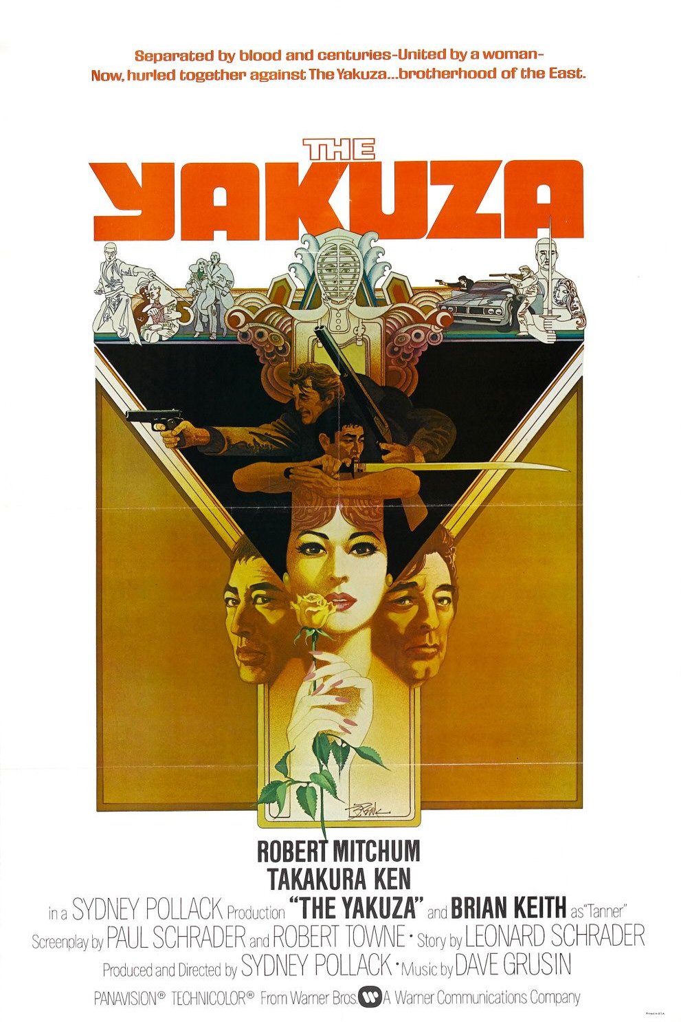 L'affiche du film The Yakuza