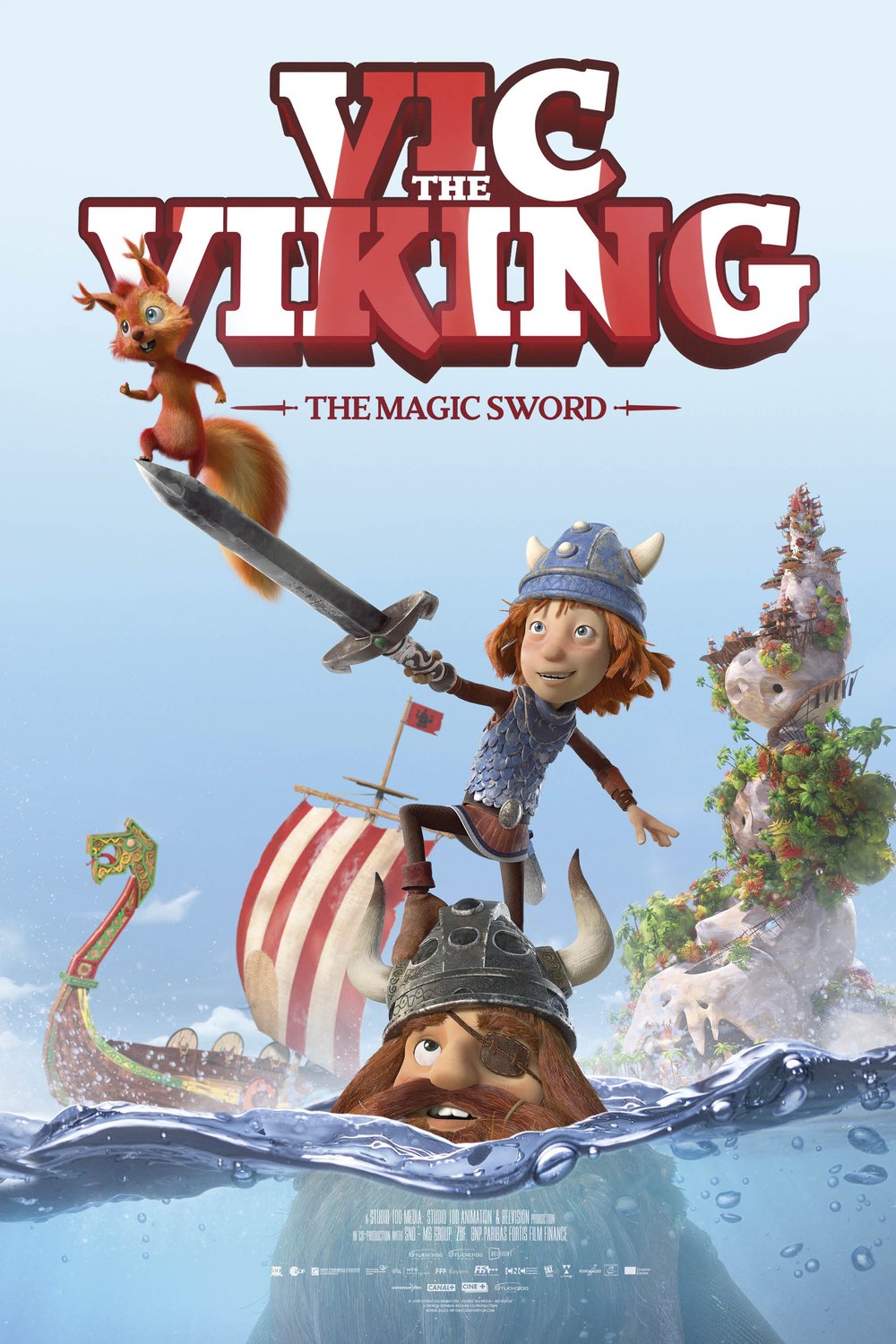 L'affiche du film Vic the Viking and the Magic Sword