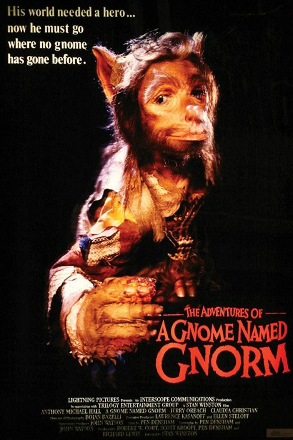 L'affiche du film A Gnome Named Gnorm