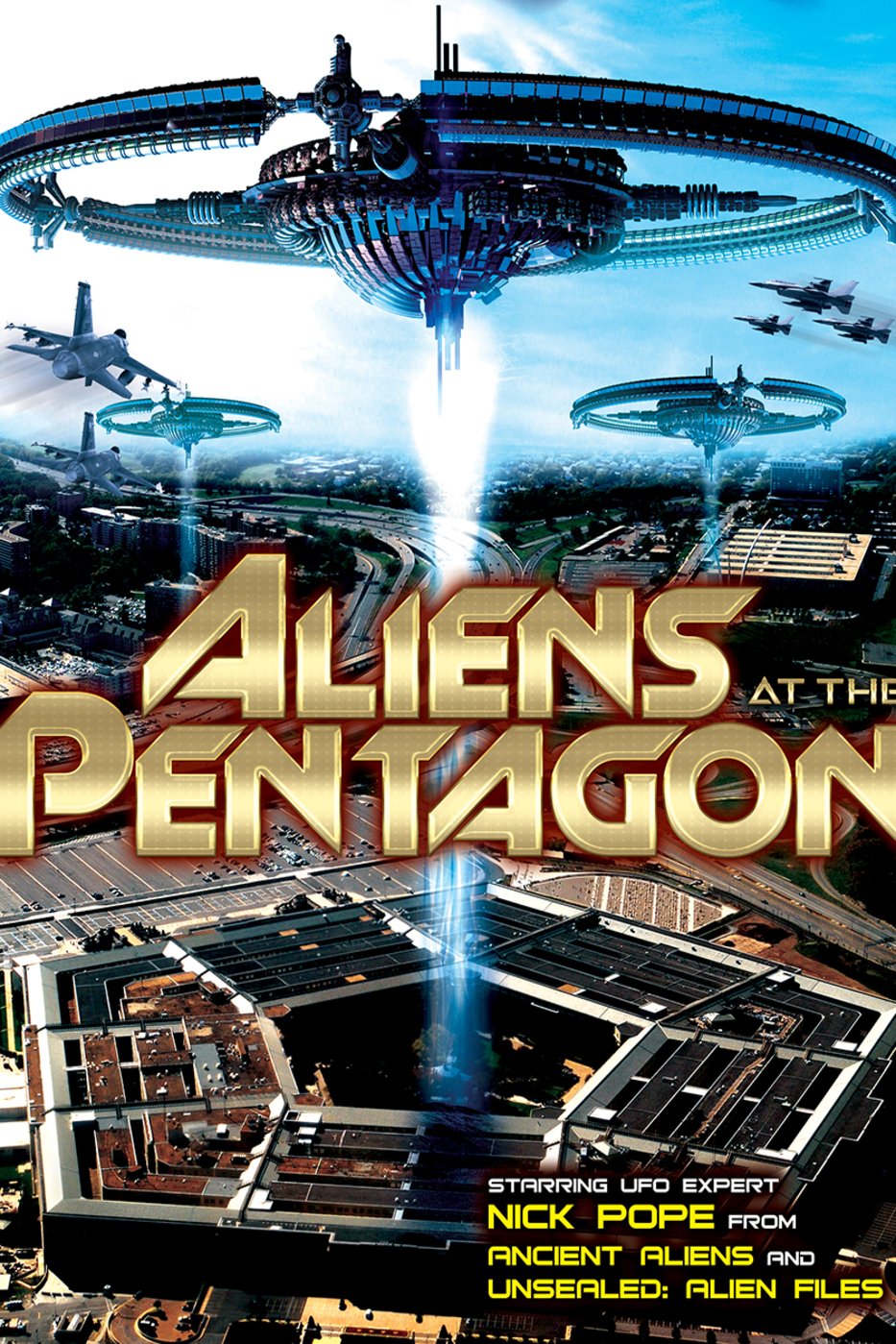L'affiche du film Aliens at the Pentagon