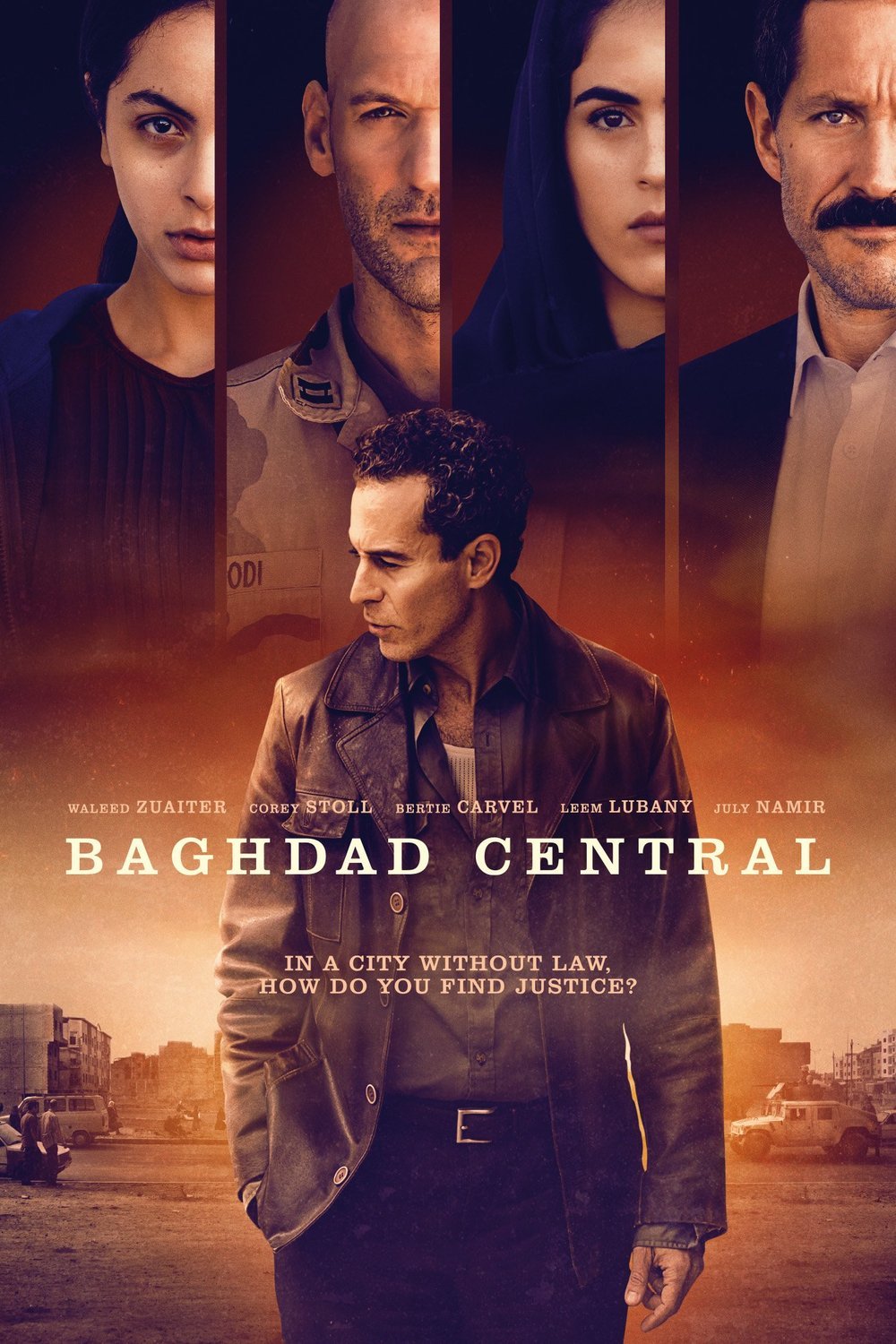 L'affiche originale du film Baghdad Central en arabe