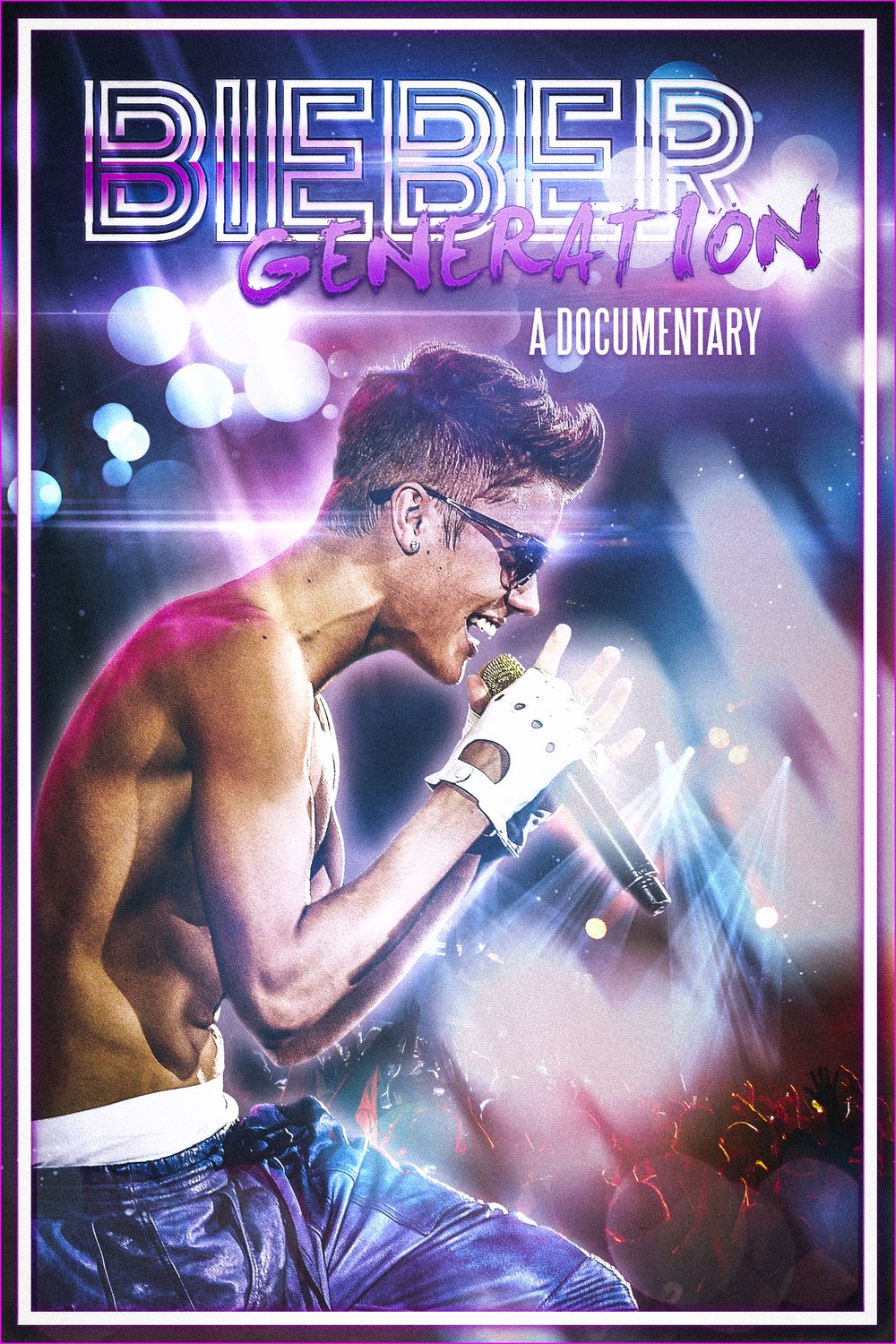 L'affiche du film Bieber Generation