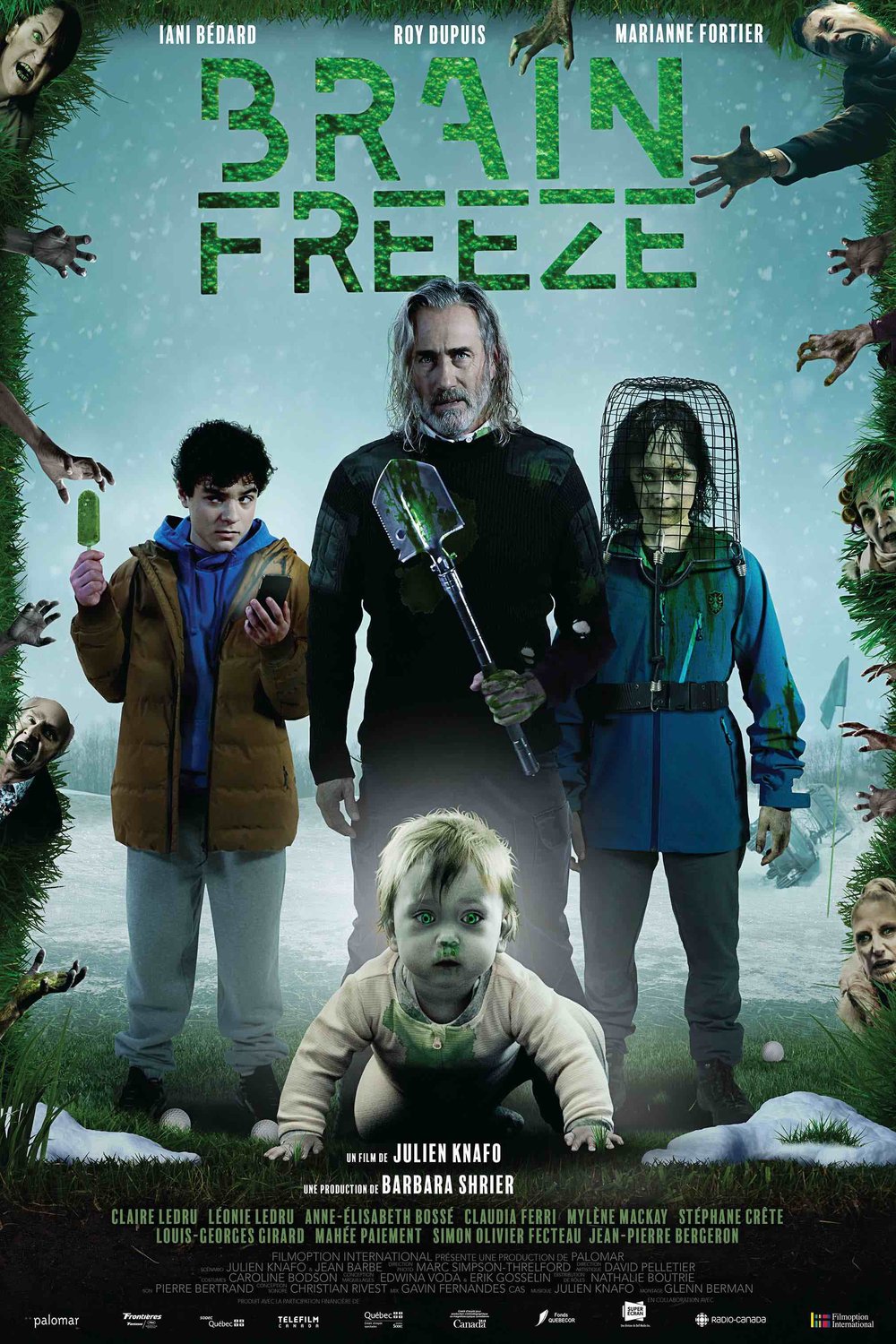 L'affiche du film Brain Freeze