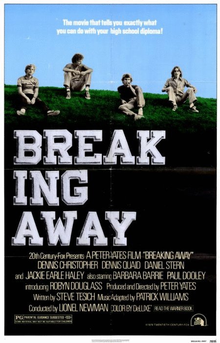 L'affiche du film Breaking Away
