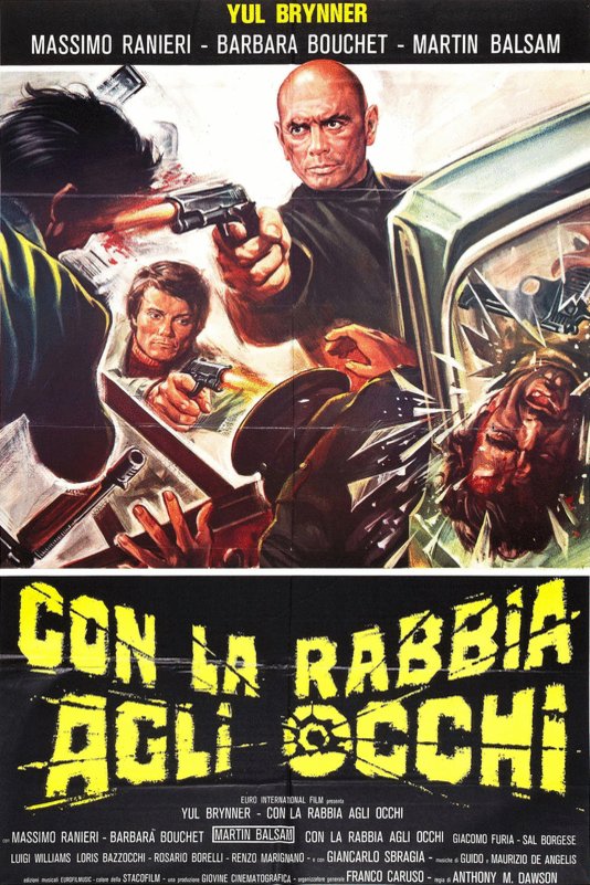 L'affiche originale du film Death Rage en italien