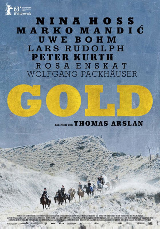 L'affiche originale du film Gold en allemand