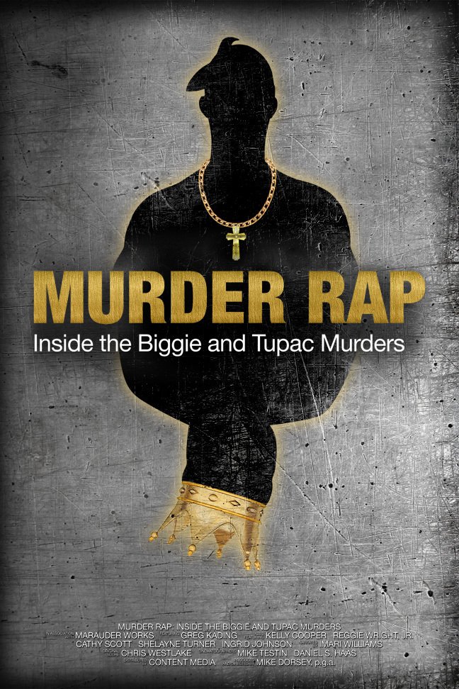 L'affiche du film Murder Rap: Inside the Biggie and Tupac Murders