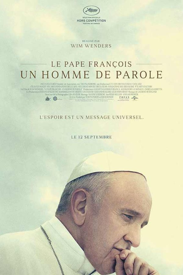 L'affiche du film Pape François: un homme de parole