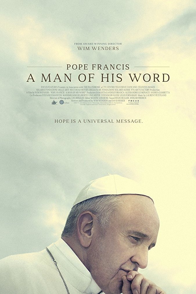 L'affiche du film Pope Francis: A Man of His Word
