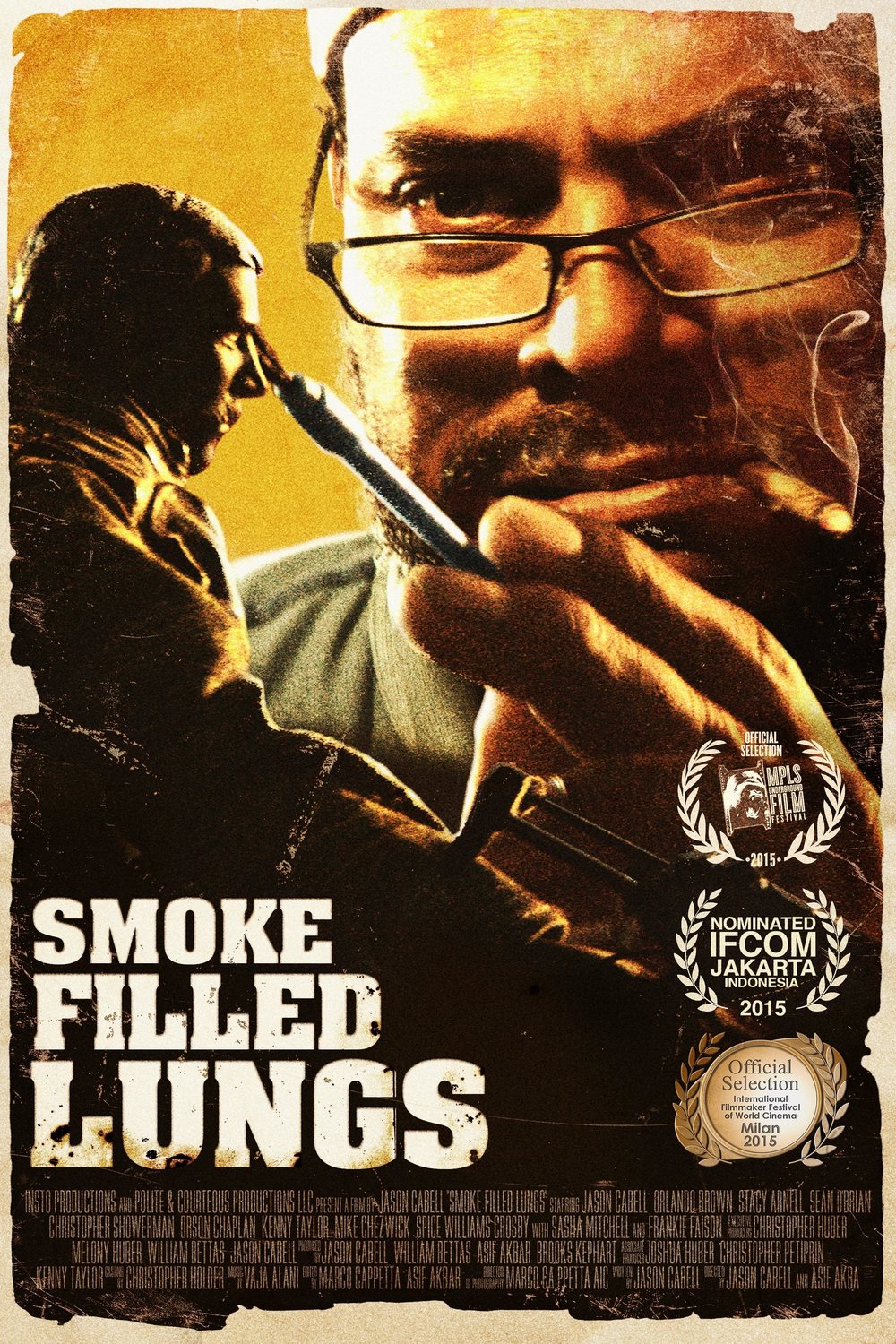 L'affiche du film Smoke Filled Lungs