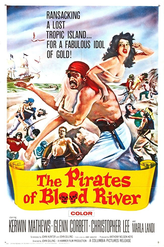 L'affiche du film The Pirates of Blood River