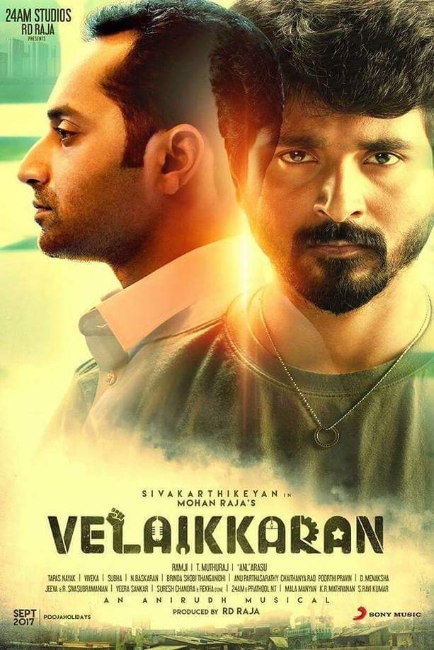 L'affiche du film Velaikkaran