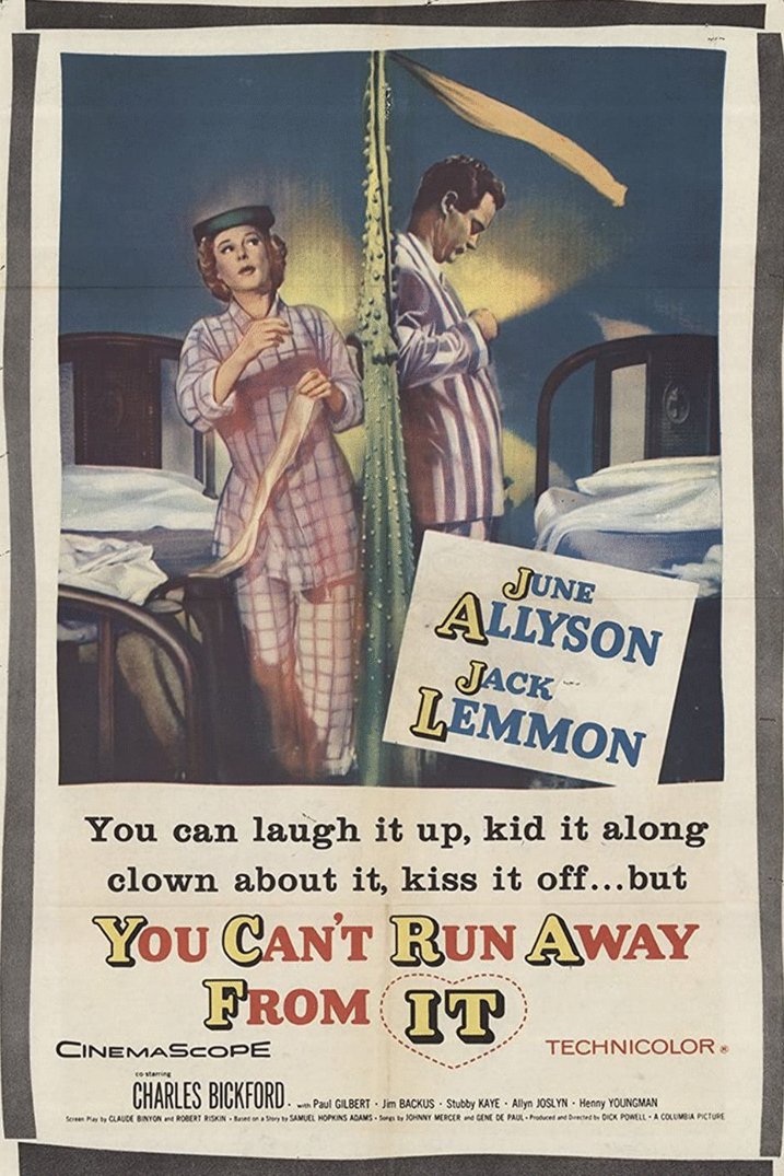 L'affiche du film You Can't Run Away from It