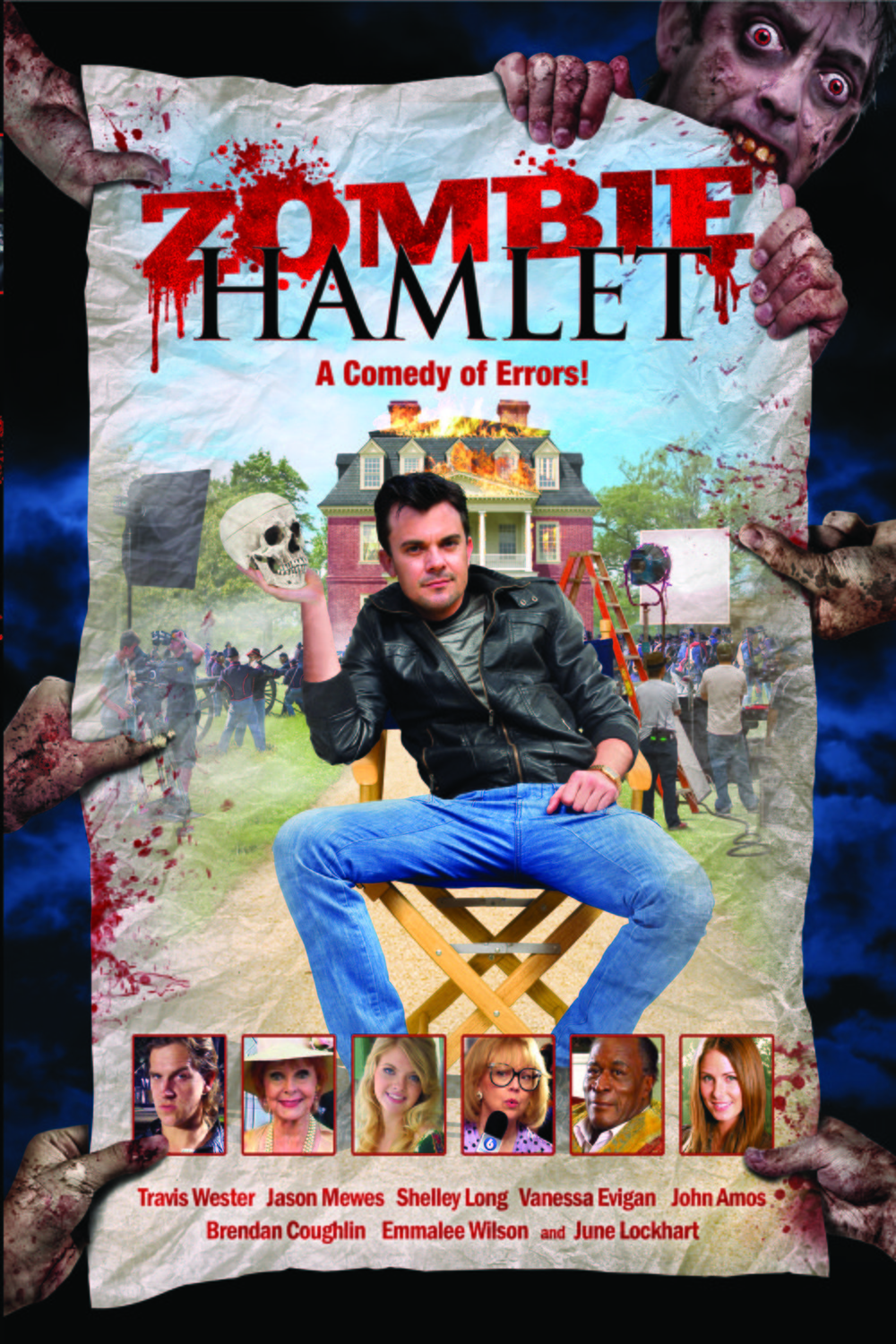 L'affiche du film Zombie Hamlet
