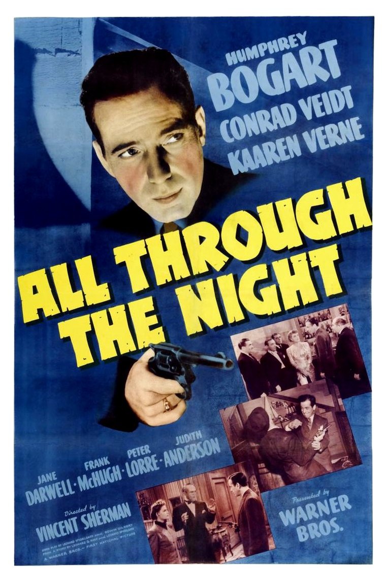 L'affiche du film All Through the Night