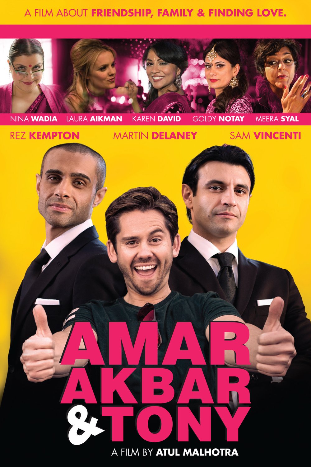 L'affiche du film Amar Akbar & Tony