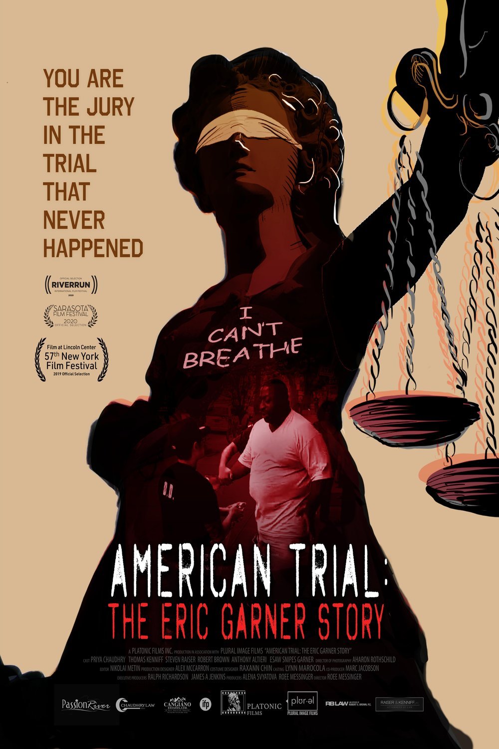 L'affiche du film American Trial: The Eric Garner Story