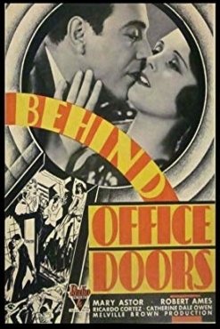 L'affiche du film Behind Office Doors