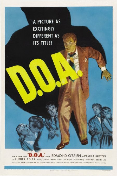 L'affiche du film D.O.A.