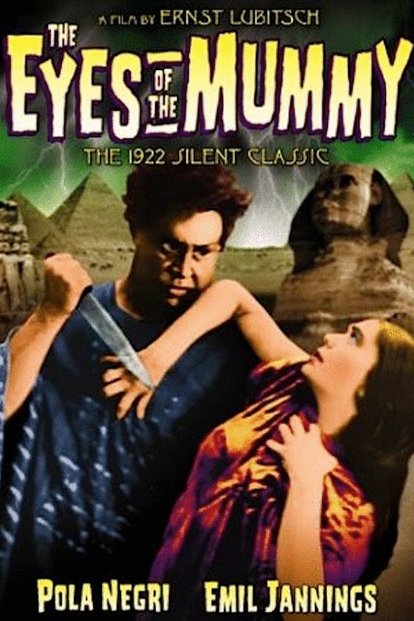 Silent poster of the movie Die Augen der Mumie Ma