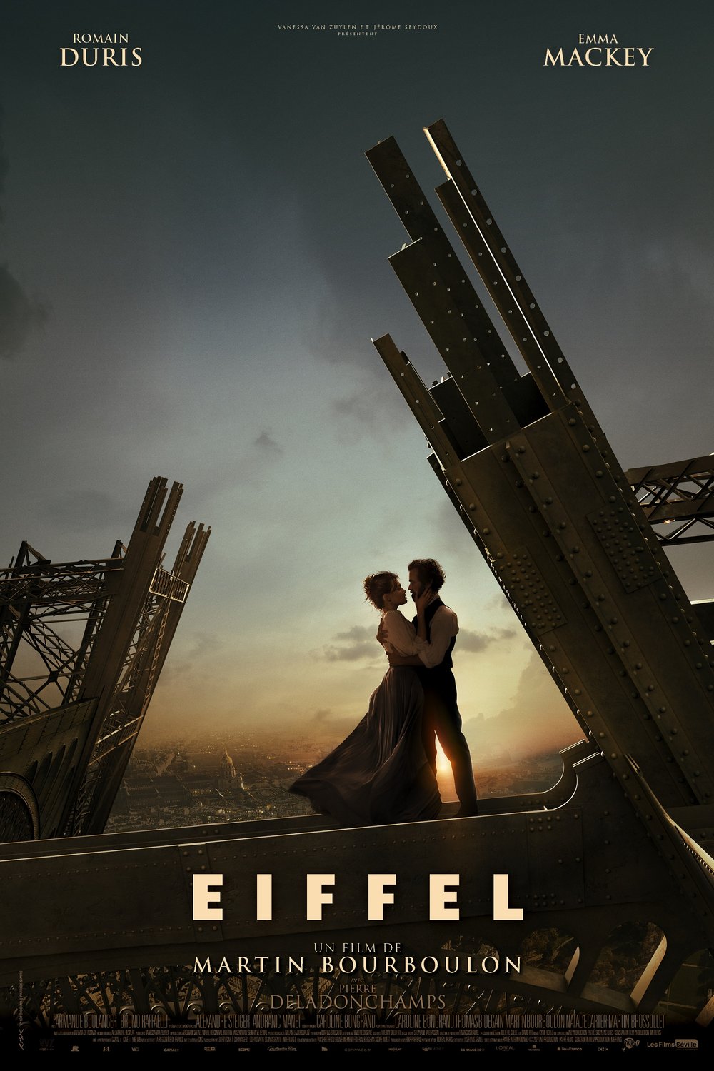 L'affiche du film Eiffel