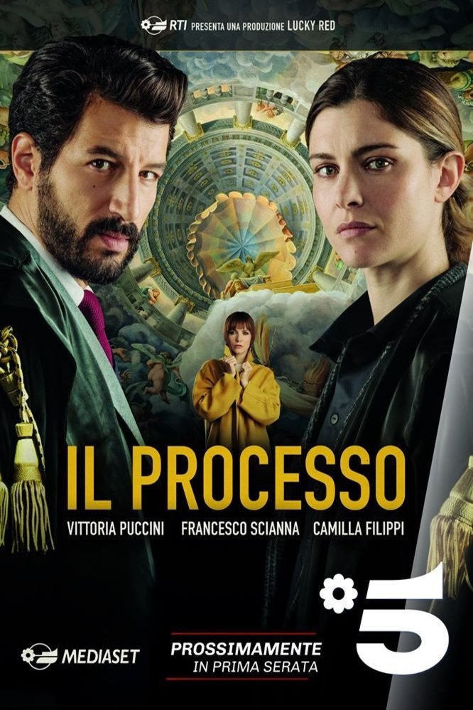 L'affiche originale du film Il Processo en italien