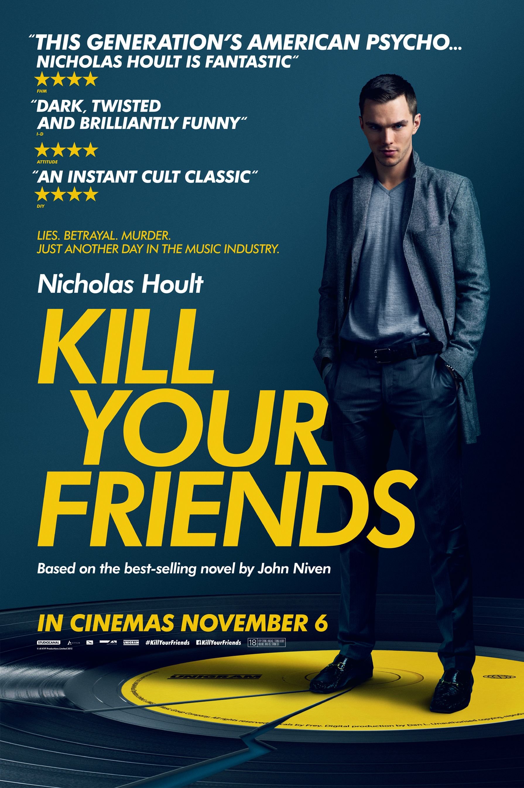 L'affiche du film Kill Your Friends