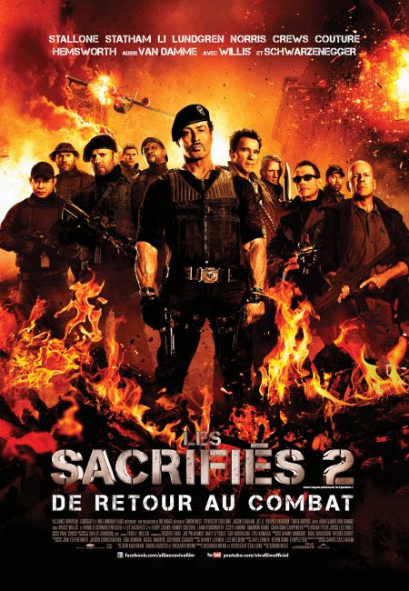 L'affiche du film Les Sacrifiés 2