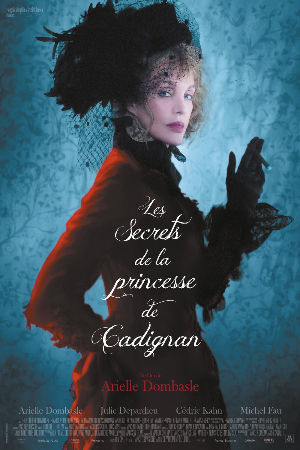 L'affiche du film Les secrets de la princesse de Cadignan