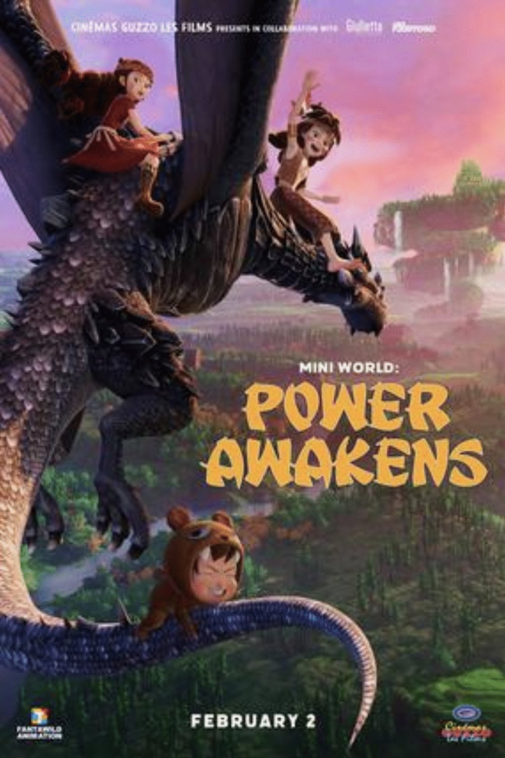 L'affiche du film Mini World: Powers Awaken