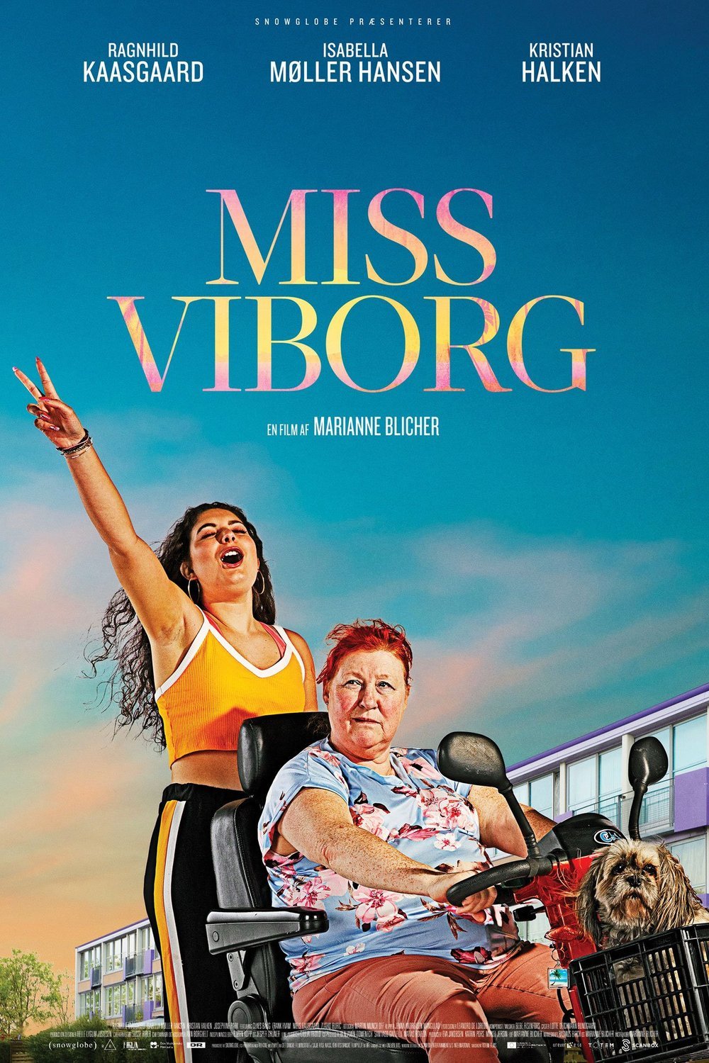 L'affiche originale du film Miss Viborg en danois
