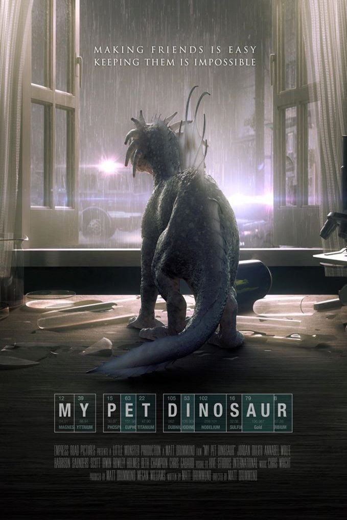 L'affiche du film My Pet Dinosaur