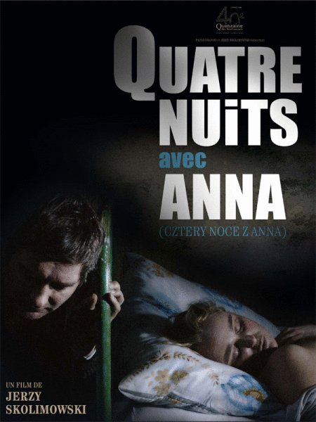 L'affiche du film Quatre nuits avec Anna
