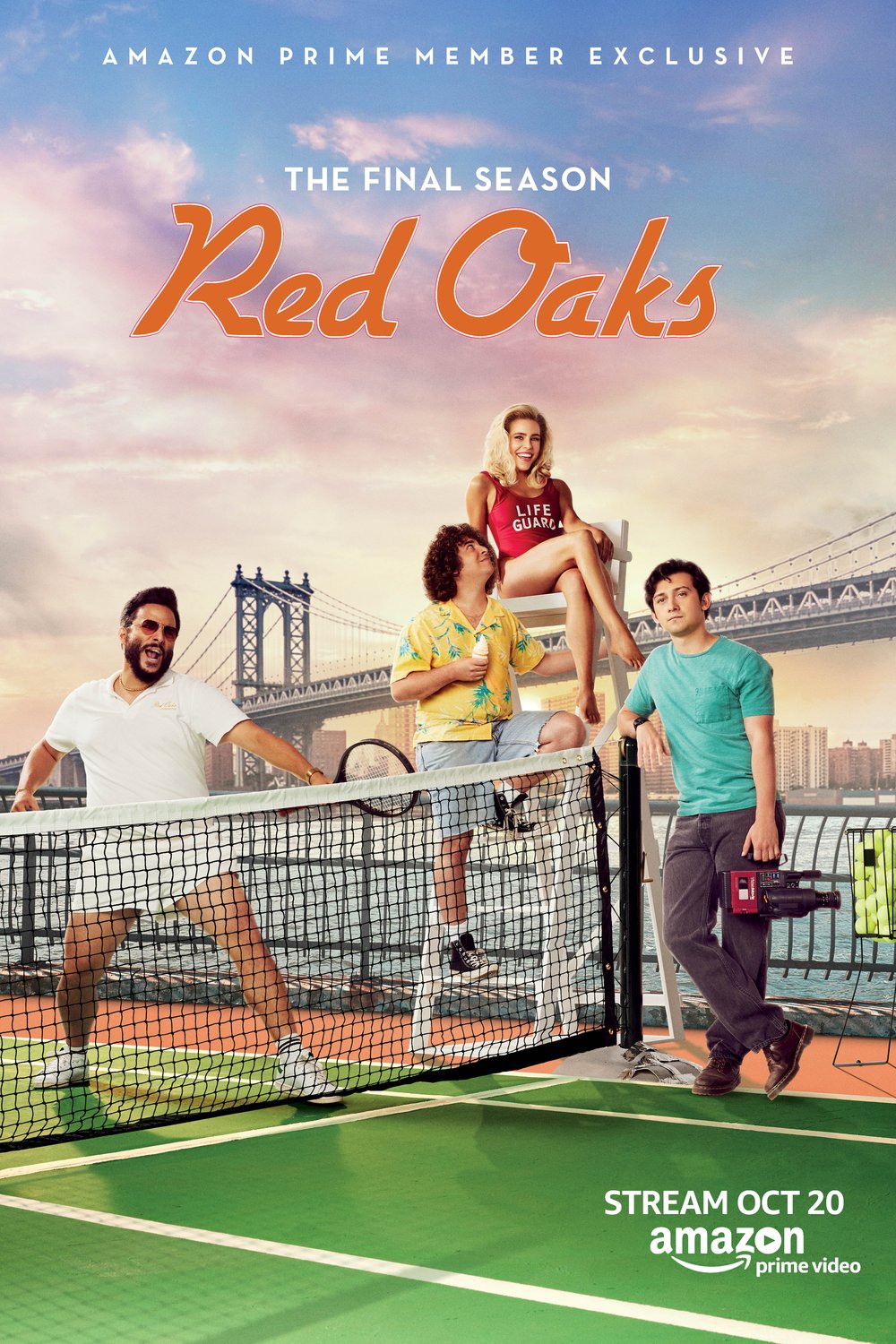 L'affiche du film Red Oaks